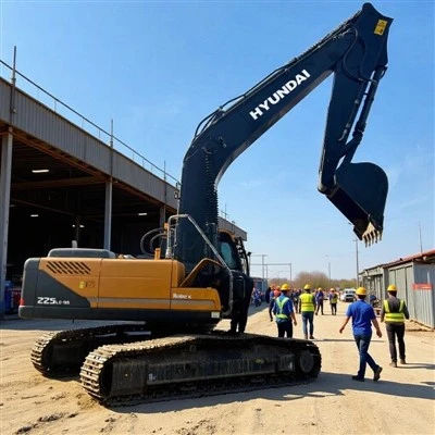 Excavadoras y maquinaria de construcción usadas